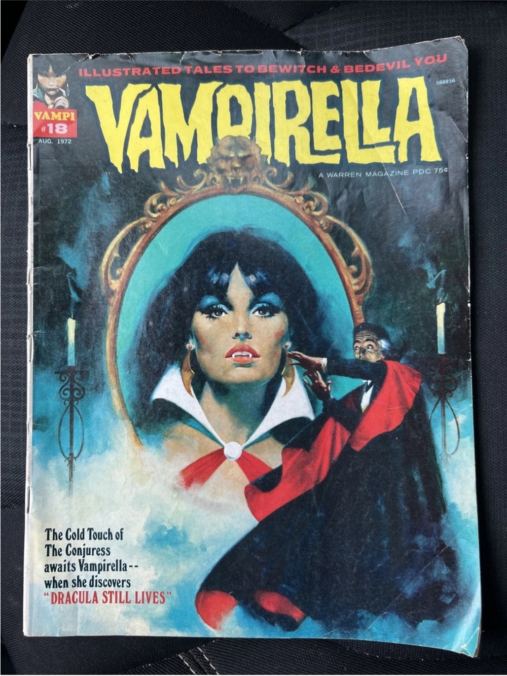 Vintage VAMPIRELLA #18 - August 1972 - Warren Magazine - Enrich Bronze Age
